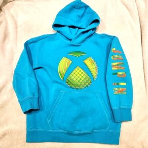 B1G1! 🎮 XBox Hoodie | Turquoise | Youth Large | EUC | Jump In